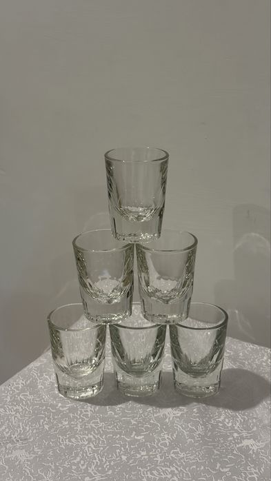 conjunto de 6 copos de shot