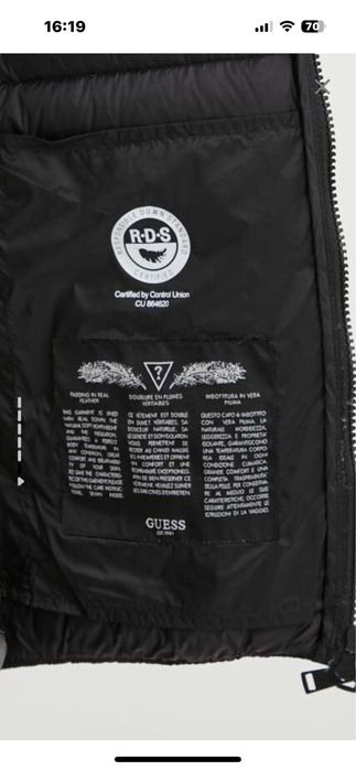 Guess пуховик,оригінал,новий.