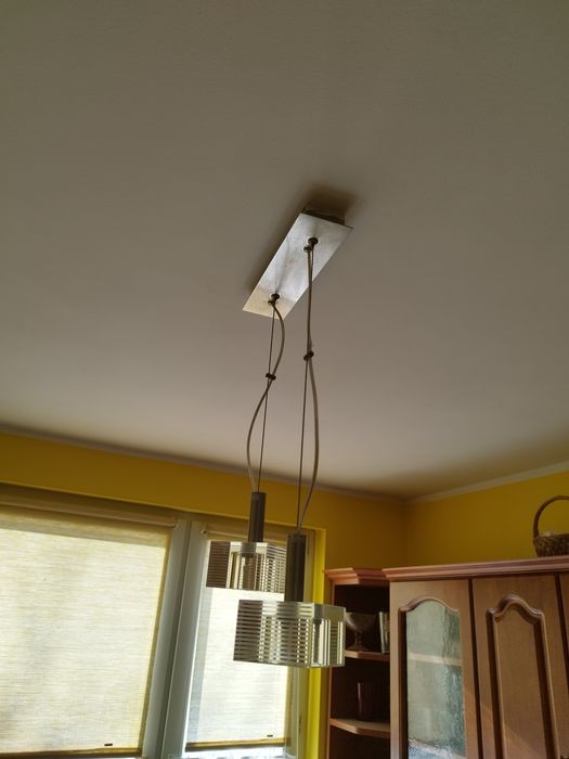 Żyrandol wiszący+żarówki LED