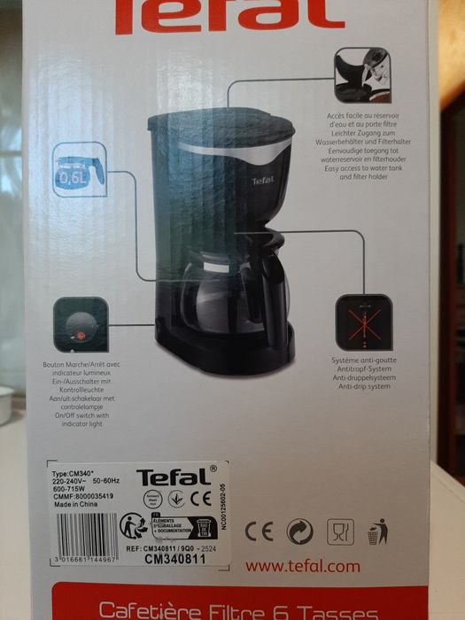 Кофеварка "Tefal"