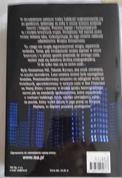 richard morgan, upadłe anioły i modyfikowany węgiel