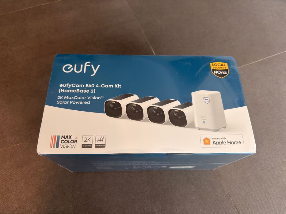 Nowe kamery do monitoringu Eufy Cam E40 4-Cam Kit (HomeBase 2)