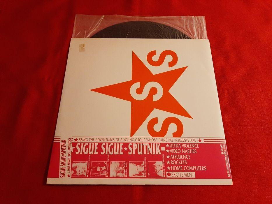 Sigue Sigue Sputnik - Love Missile F1-11 - maxi single vinil