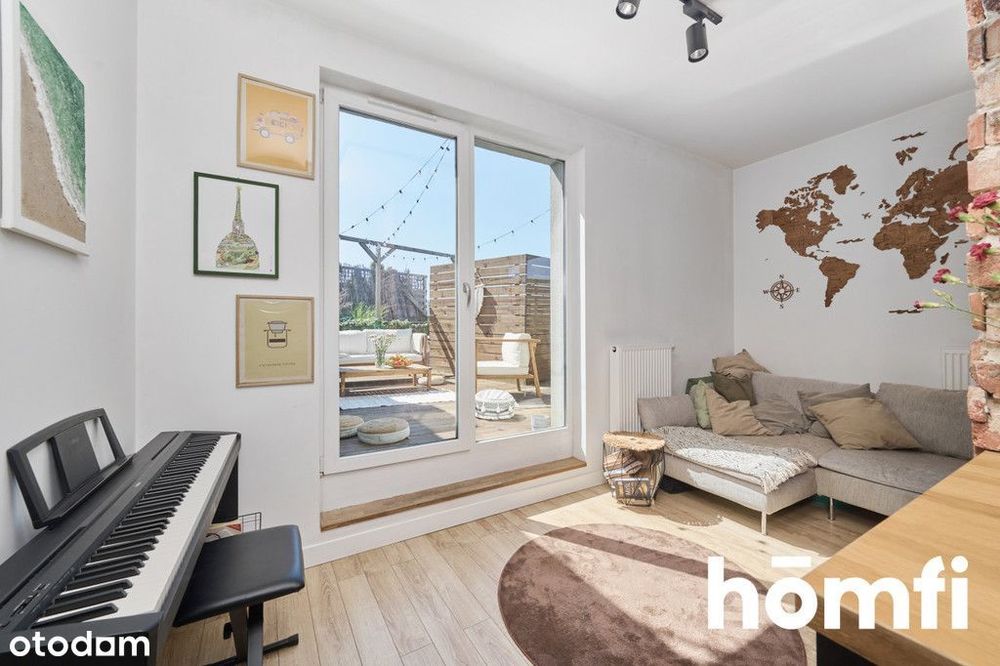 Dwupoziomowy loft 70 m| 3 tarasy + 47m | Różanka