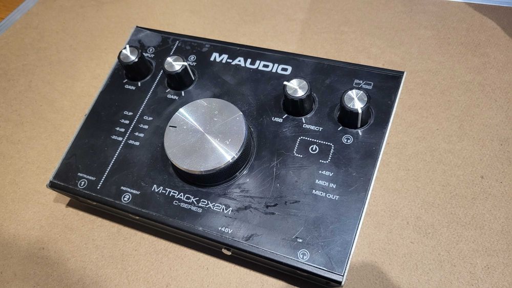 M-Audio M-Track 2x2M C-Series – interfejs audio USB, MIDI, 24/192