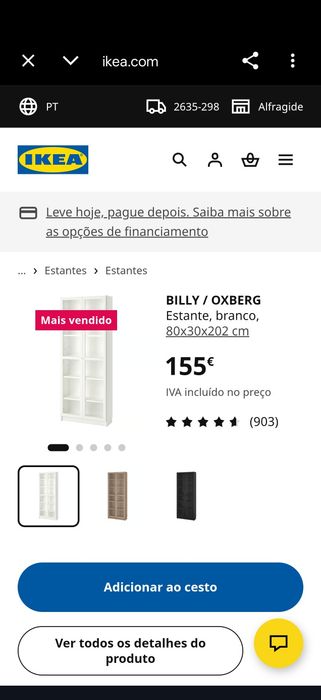 Armário Billy oxberg
