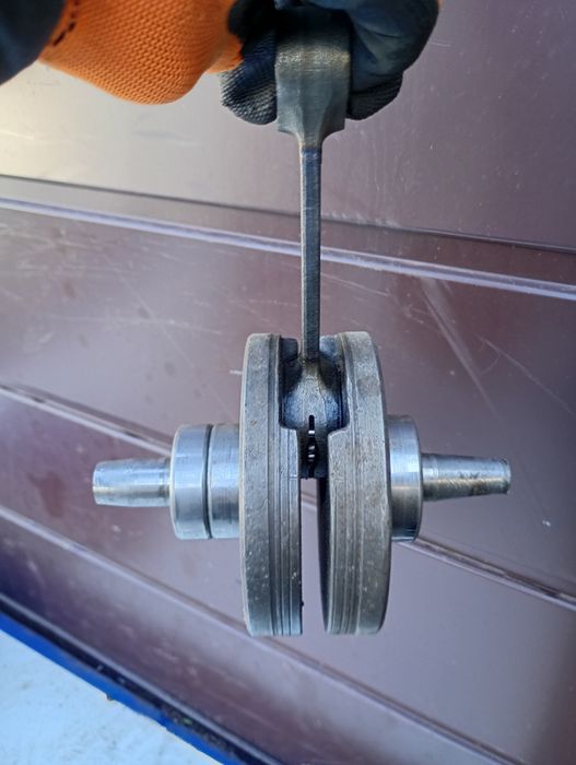 Wał korbowy MZ , silnik korbowód