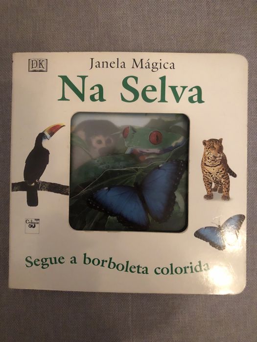 Livro A janela magica na selva