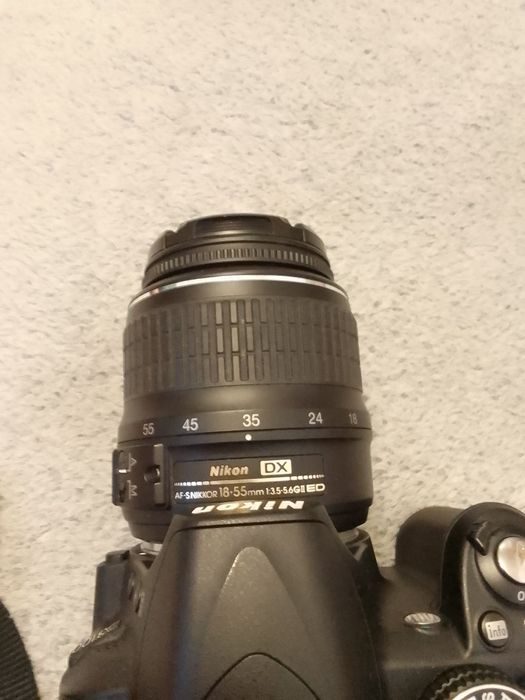 Lustrzanka (aparat) nikon d3100 body+obiektyw+akcesoria