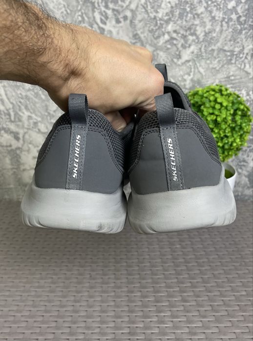 Skechers кроссовки 43 размер спортивные серые