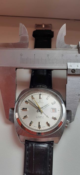 Zegarek OEBRA Alarm 17 jewels SWISS ładny stan.