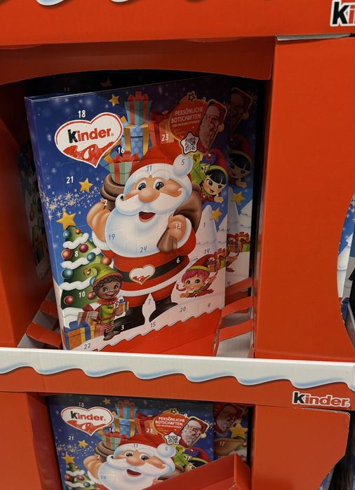 ОПТ, ГУРТ, РОЗДРІБ! Кіндер Адвент- календарь, Milka, kinder
