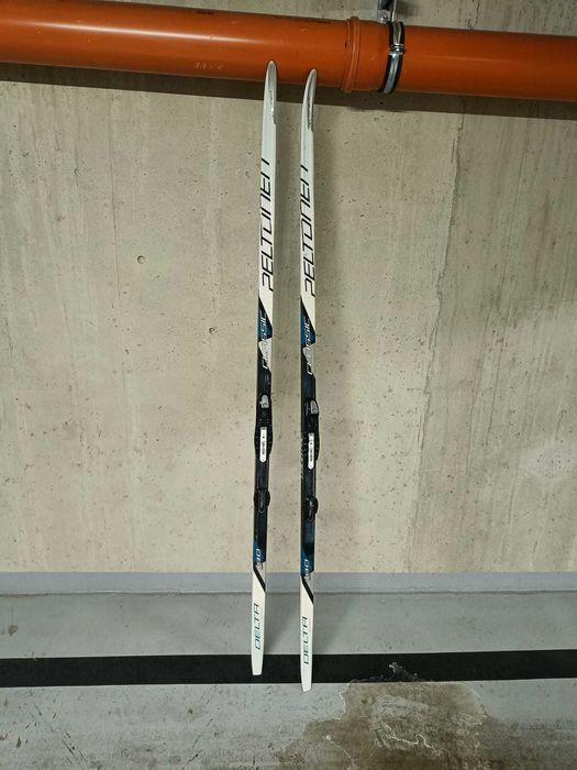 Narty biegowe biegówki Peltonen 190 cm łuska wiązania NNN rottefella
