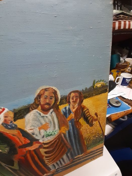 Olejny obraz Religijny