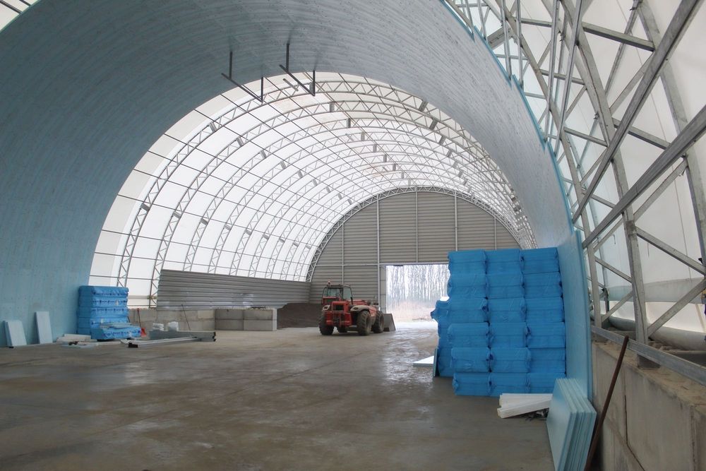 Izolacja Termiczna do Hal Tunelowych Łukowych Tentów Styrodur XPS AGRO