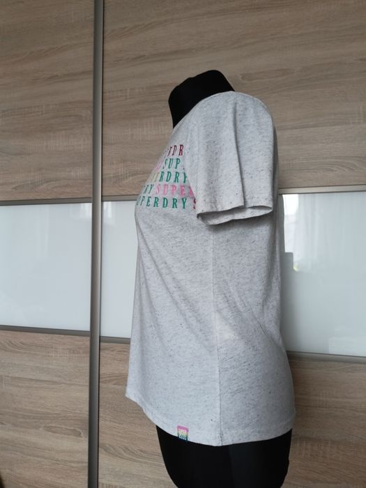 Damski t-shirt, bluzka z krótkim rękawem rozmiar M. Superdry