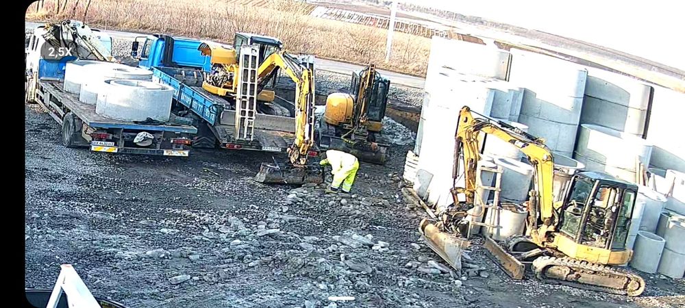 Монтаж септика під ключ бетонні кільця міні екскаватор