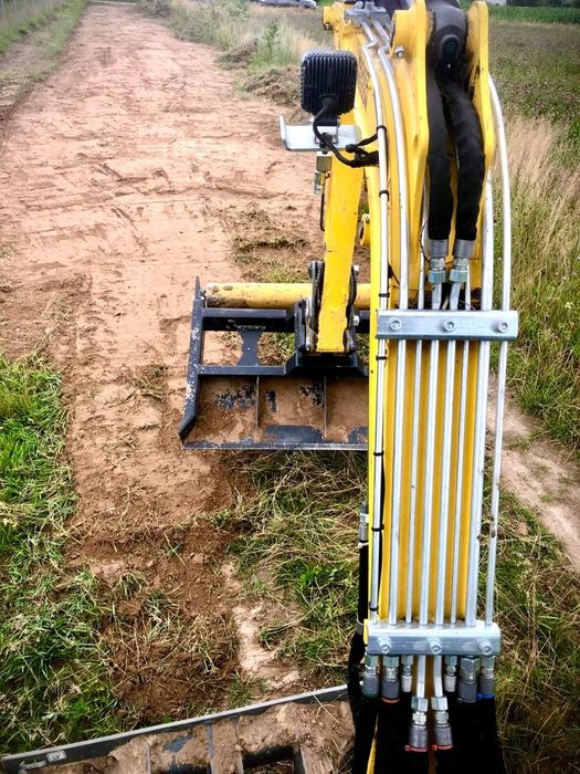 Niwelator powierzchni terenu do koparki pod szybkozłącze MS03 Simlock