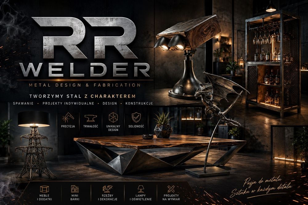 RR WELDER – Usługi spawalnicze | Metal Design | Projekty na wymiar