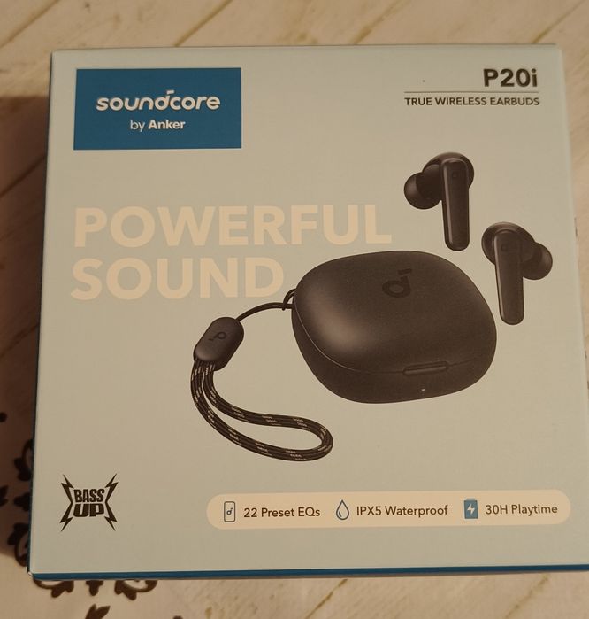 Soundcore P20i Bluetooth 5.3 [Czarne][Megaaa Bass]