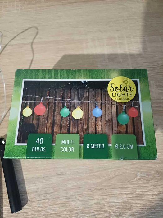 Гирлянда на солнечных батарейках