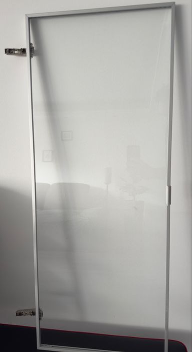 Porta de vidro morliden/hogbo para estante Billy Ikea