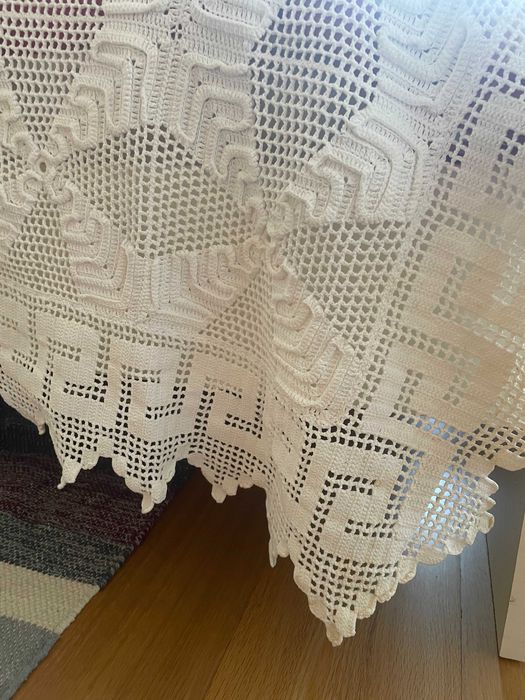 Colcha de renda - algodão