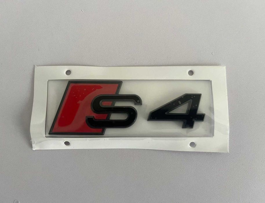 Nowy emblemat S3 S4 S5 S6 S7 S8 znaczek przyklejany czarny | srebrny