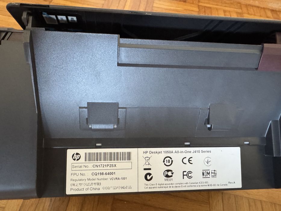 impressora hp deskjet 1050a