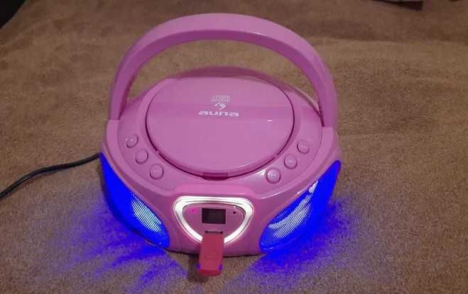 Radioodtwarzacz CD, MP3, Bluetooth, boombox niemieckiej marki AUNA