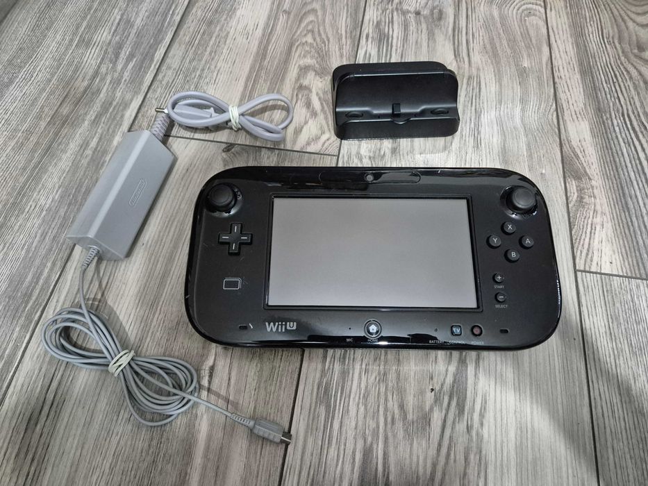 nintendo Wii U gamepad + stacja dokująca + zasilacz do stacji