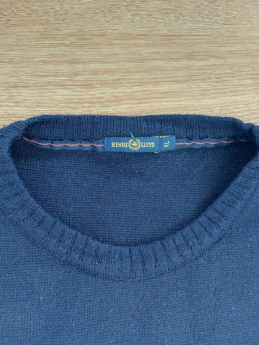 Henri Lloyd granatowy sweter męski, rozmiar XL