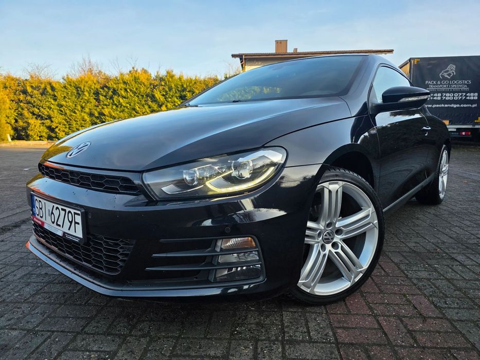 Volkswagen Scirocco Bi-xenon LED Szyberdach PDC Kamera Serwis ASO 2024 Zarejestrowany