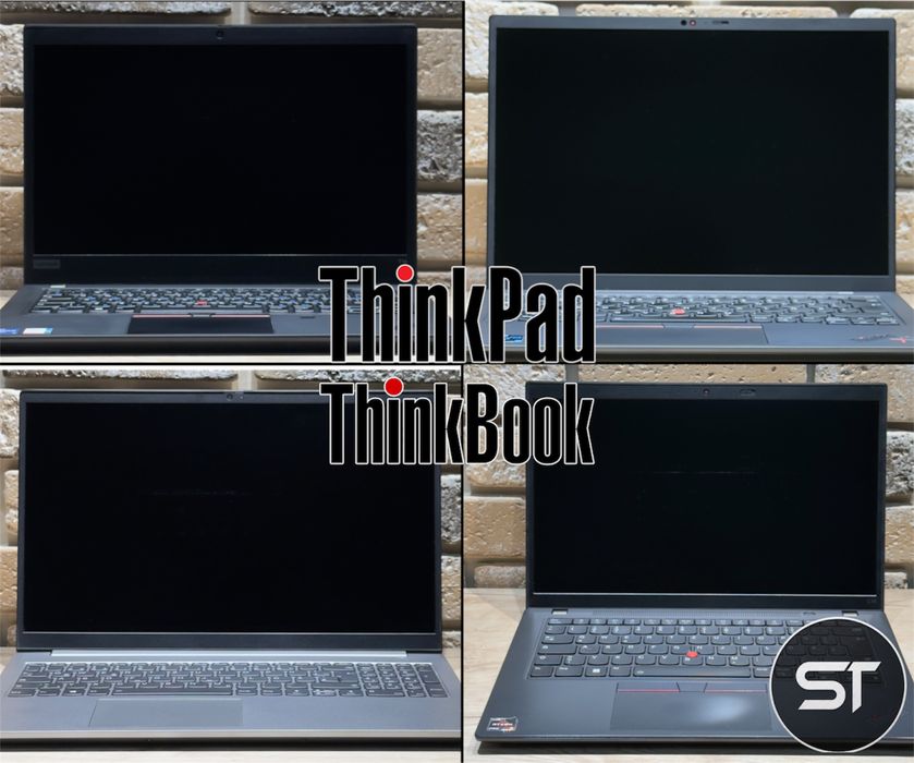 Lenovo ThinkPad/ThinkBook X1 Carbon Gen 9/8; L14 Gen 3/2; X13 Gen1; T490s; 15 G2/1