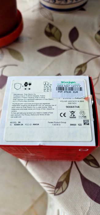 Relógio desportivo Polar Vantage M