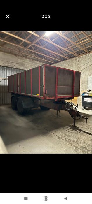 Przyczepa tandem wywrotka