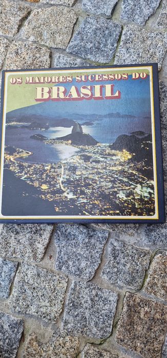 Lps vinil novos caixa melhores exitos brasil .