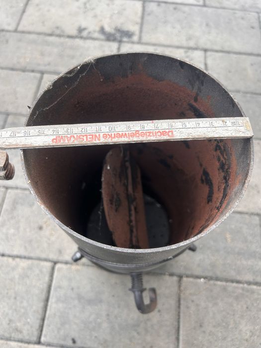 Przepustnica kotła fi160 rura