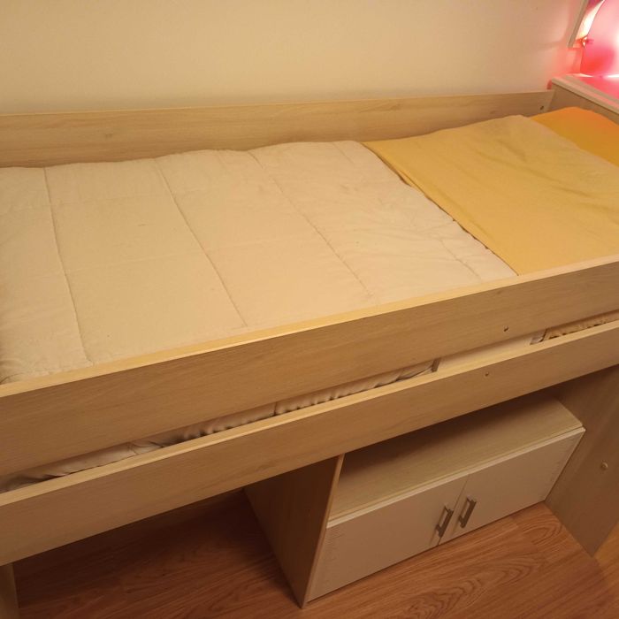 CAMA JUVENIL  (Tipo Beliche) + Extras