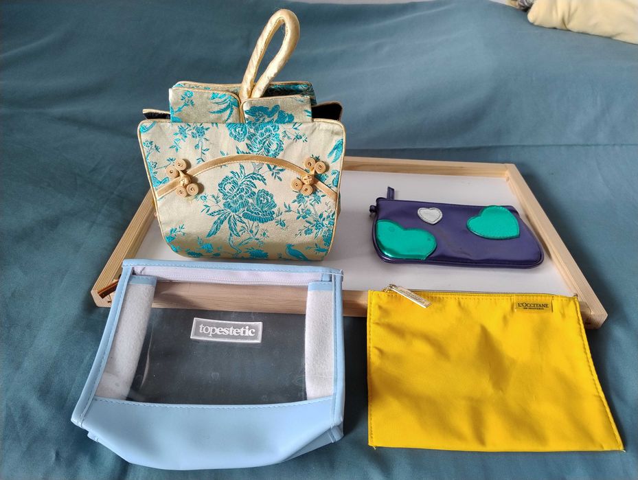 Zestaw Torebka czarna szara na ramię Collection torba plecak