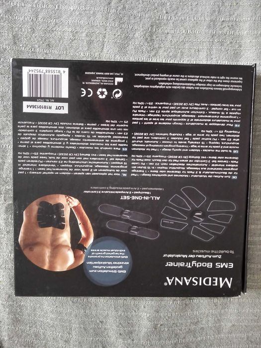 EMS body trainer Medisana (como novo)