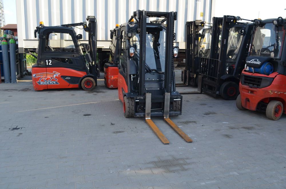 LINDE E18L-02 Wózek widłowy 2017rok elektryczny