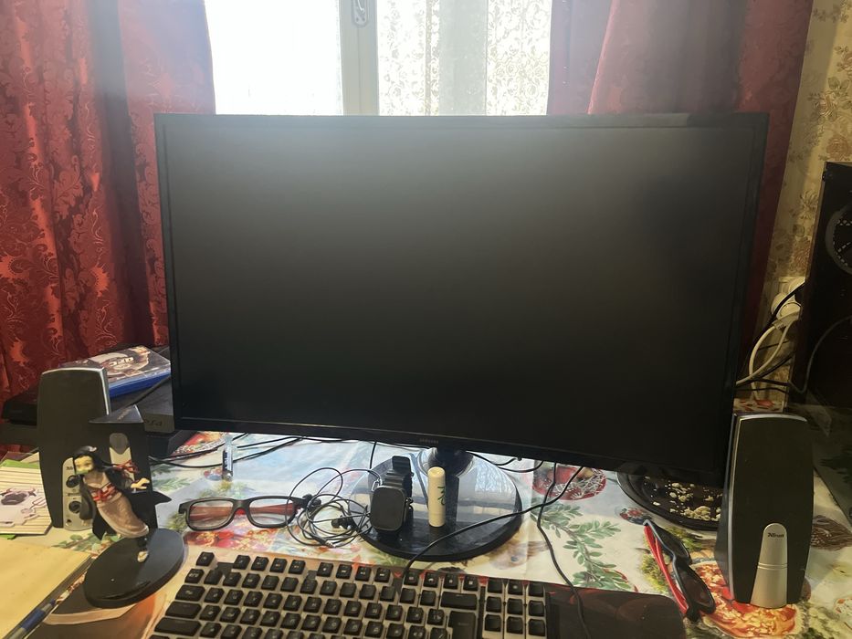 Игровой пк и монитор