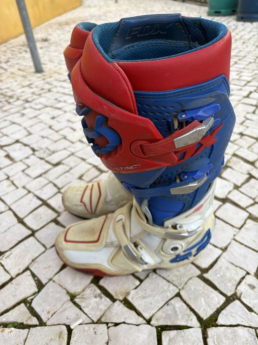 Botas fox instinct motion comp motocross enduro cross mota equipamento