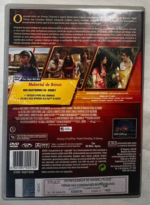 Os Feiticeiros de Waverly Place - o Filme