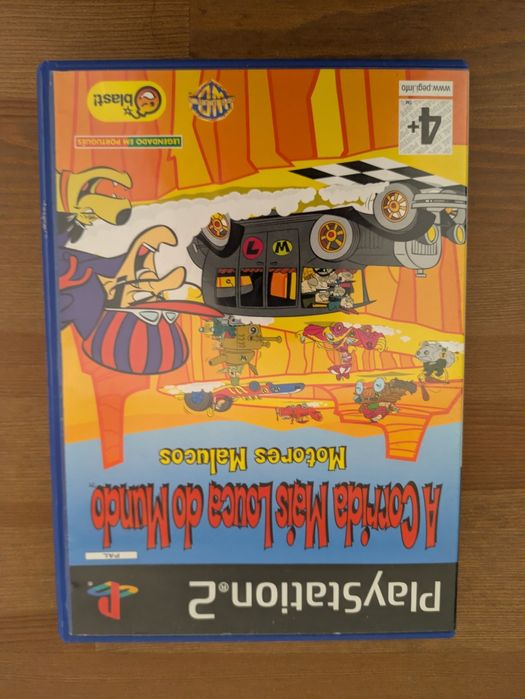 Jogo PS2 ( PlayStation 2 ) Wacky Races: Mad Motors (Opt.Estado)