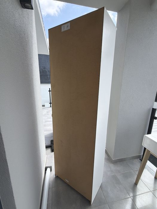 Estante BRIMNES Estante, branco, 60x190 cm