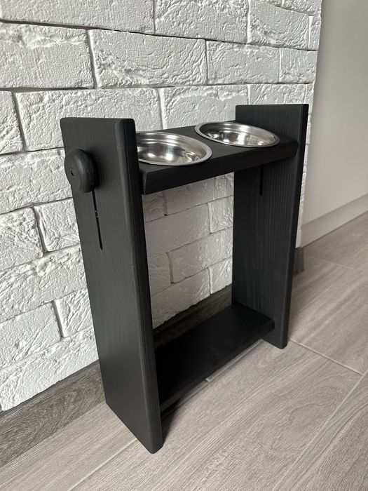 Миска для котів і собачок Годівниця з регульованою висотою і нахилом