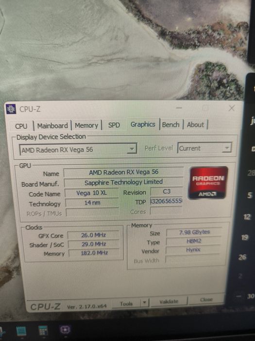 Placa gráfica Radeon vega 56