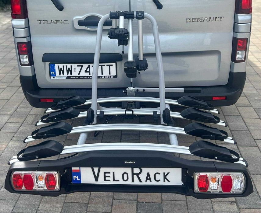 NOWY Bagażnik Rowerowy Na Hak 4 Rowery Jakość PREMIUM JAK THULE ALU